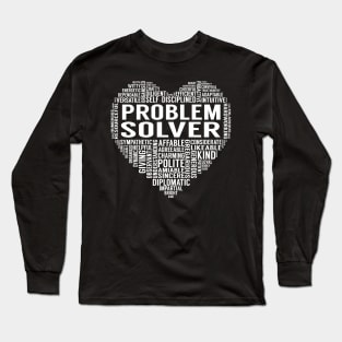 Problem Solver Heart Long Sleeve T-Shirt
